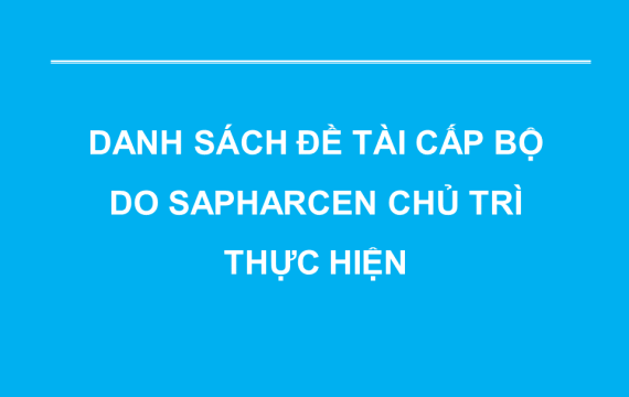 Đề tài cấp Bộ