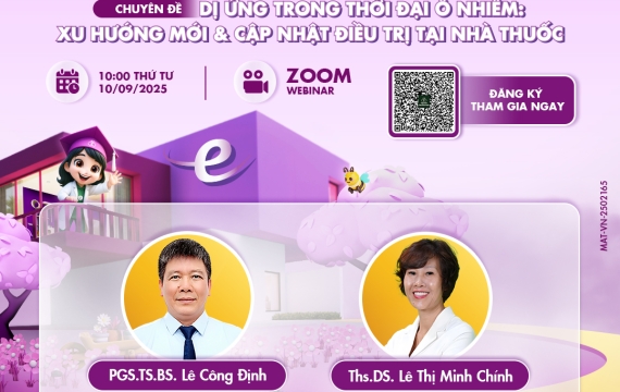 [Nhận CPE miễn phí] Làm sao để HIỂU ĐÚNG - ĐỦ - SÂU VỀ DỊ ỨNG TẠI NHÀ THUỐC