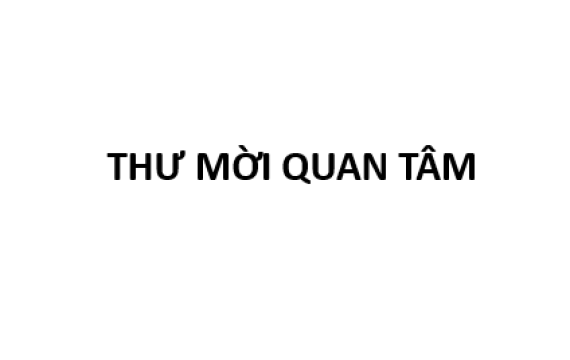 Thư mời quan tâm Về việc lắp đặt, sửa chữa tủ trưng bày nhôm kính